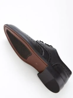 Very Man Leather Brogue - Black -Barbou Clothing Shop VFM6E SQ5 0000000004 BLACK SLu