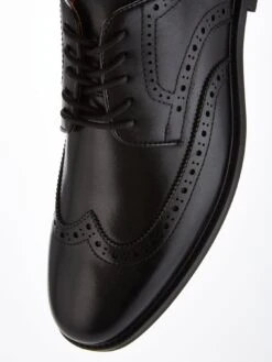 Very Man Leather Brogue - Black -Barbou Clothing Shop VFM6E SQ6 0000000004 BLACK SLd