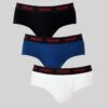 HUGO Bodywear 3 Pack Hip Brief - Multi