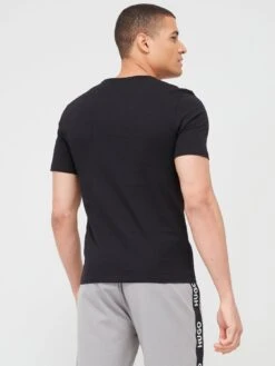 HUGO Bodywear 3 Pack T-shirt - Black/Red/White -Barbou Clothing Shop VFRIR SQ3 0000000004 BLACK MDb