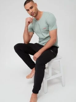 HUGO Bodywear 3 Pack T-shirt -Barbou Clothing Shop VFRIS SQ5 0000003112 LIGHT GREEN MDd