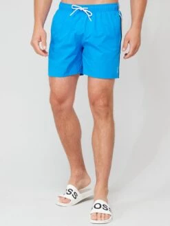 BOSS Iconic Swim Shorts - Blue 