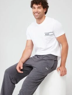 BOSS Bodywear Mix & Match Lounge Pants - Grey -Barbou Clothing Shop VFSDT SQ4 0000000070 DARK GREY MDd