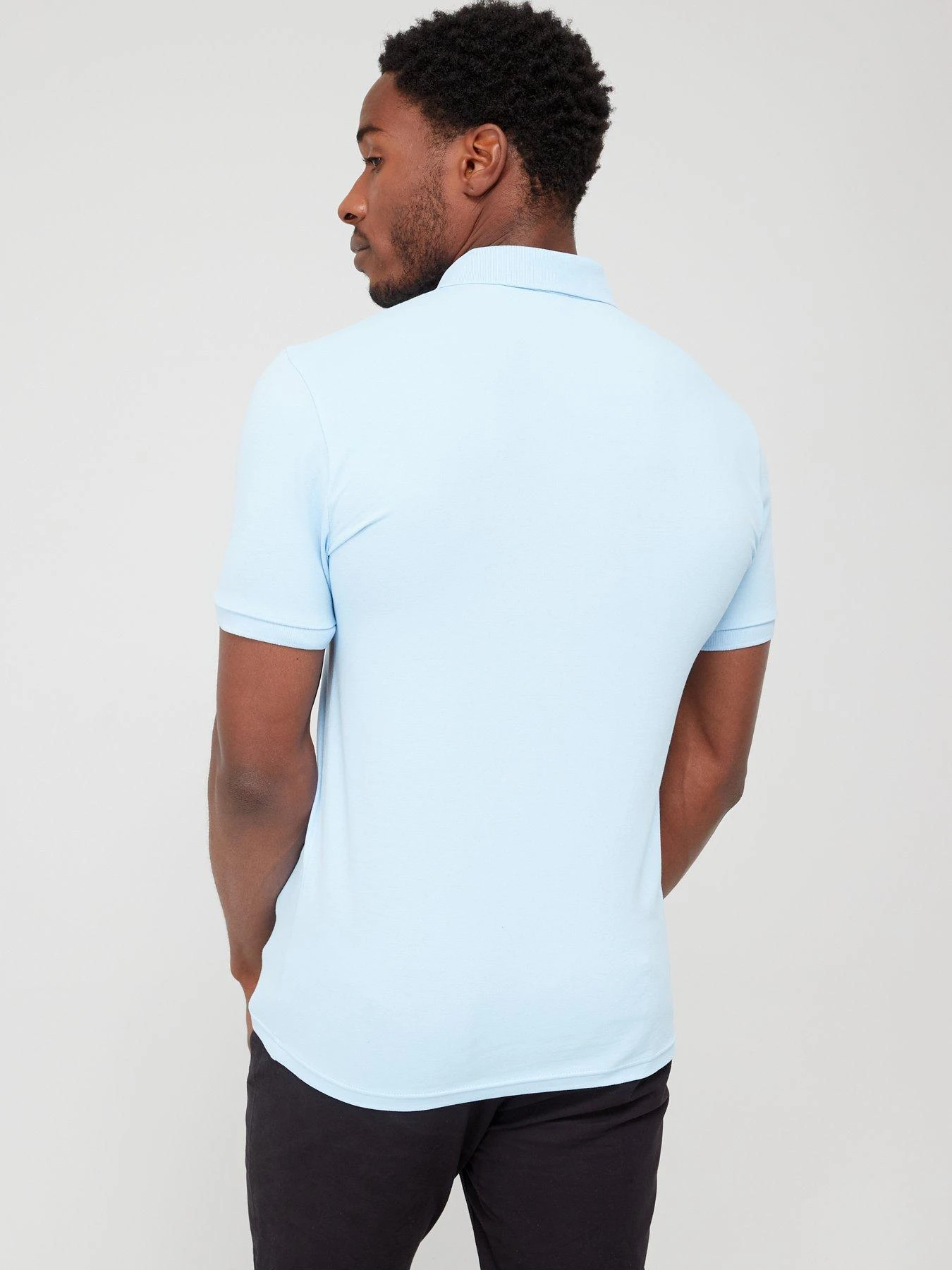 BOSS Passenger Slim Fit Polo Shirt - Blue 2 BOSS Passenger Slim Fit Polo Shirt - Blue - Image 2