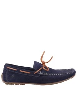 Hush Puppies Reuben Boat Shoe - Navy