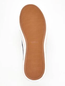 BOSS Aiden Contrast Logo Canvas Trainer - Dark Blue -Barbou Clothing Shop VFZBX SQ5 0000000354 DARK BLUE SLu