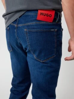 HUGO 708 Slim Fit Jeans - Blue -Barbou Clothing Shop VFZD5 SQ4 0000000354 DARK BLUE MDd