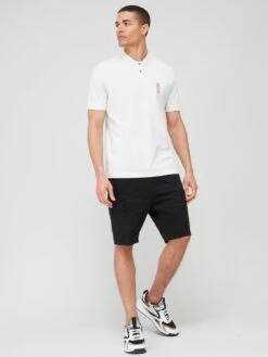 HUGO Darakorum Regular Fit Polo Shirt - White  -Barbou Clothing Shop VFZGL SQ3 0000003112 LIGHT GREEN MDo