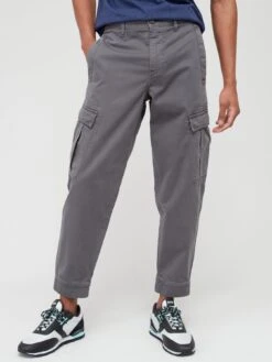 BOSS Sisla 4 Cargo Trousers - Dark Grey