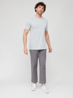 BOSS Tegood Regular Fit T-Shirt - Light Grey  -Barbou Clothing Shop VFZKP SQ3 0000000215 LIGHT GREY MDo