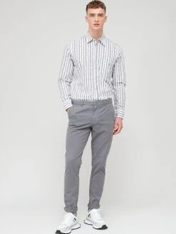 BOSS Relegant_6 Regular Fit Long Sleeve Shirt - White  -Barbou Clothing Shop VFZL2 SQ5 0000000013 WHITE MDd1