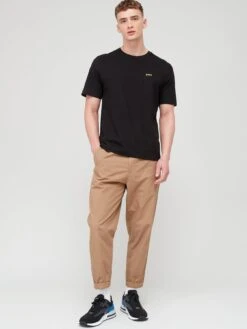 BOSS Racing Relaxed Fit T-Shirt - Black  -Barbou Clothing Shop VFZL9 SQ3 0000000004 BLACK MDo