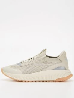 BOSS Knitted Upper Trainer - Beige
