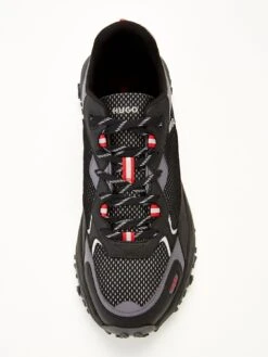 HUGO Mesh Top Trainers - Black -Barbou Clothing Shop VG10W SQ4 0000000004 BLACK SLt