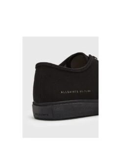 AllSaints Men's Theo Canvas Sneakers - Black -Barbou Clothing Shop VG4U8 SQ4 0000000004 BLACK SLu