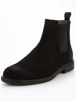 AllSaints Men's Harley Chelsea Boots - Black -Barbou Clothing Shop VG50B SQ3 0000000004 BLACK SLb