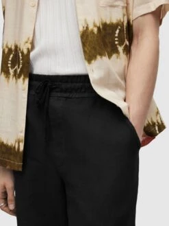 AllSaints Hanbury Trousers - Black  -Barbou Clothing Shop VG7MA SQ6 0000000004 BLACK MDd