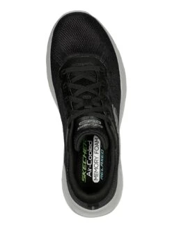Skechers Equalizer 5.0 Relaxed Fit Lace-up Memory Foam Trainers -Barbou Clothing Shop VGB6C SQ4 0000000004 BLACK SLt