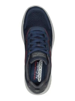 Skechers Bounder 2.0 Mesh Lace-up Memory Foam Trainers -Barbou Clothing Shop VGB6I SQ4 0000000048 NAVY SLt