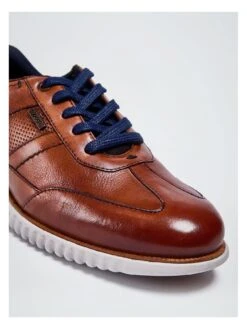 Pod Cormac Leather Trainers -Barbou Clothing Shop VGGPF SQ3 0000000143 BROWN SLf