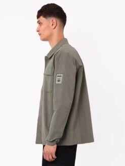 Religion Cotton Terrace Utility Overshirt - Khaki -Barbou Clothing Shop VGIOG SQ3 0000000058 KHAKI MDo