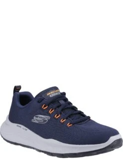 Skechers Air-cooled Dual-density Outsole Vegan Trainer - Navy -Barbou Clothing Shop VGMVD SQ3 0000000048 NAVY SLf