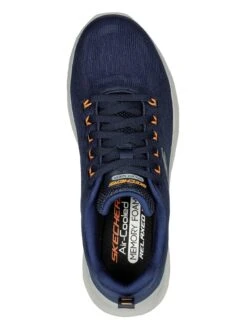 Skechers Air-cooled Dual-density Outsole Vegan Trainer - Navy -Barbou Clothing Shop VGMVD SQ4 0000000048 NAVY SLt