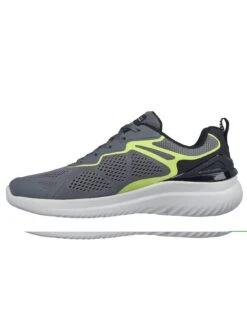 Skechers Bounder 2.0 Memory Foam Trainers - Grey -Barbou Clothing Shop VGTWE SQ6 0000000005 GREY SLd