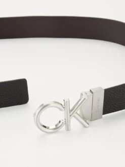 Calvin Klein Reversible 35mm Belt With Mono Logo Buckle - Black -Barbou Clothing Shop VGY69 SQ4 0000000004 BLACK SLd1