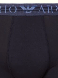 Emporio Armani Bodywear Mixed Waistband 3 Pack Trunk - Blue -Barbou Clothing Shop VGY97 SQ3 0000000020 BLUE SLd