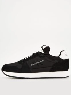 Calvin Klein Jeans Retro Runner Laceup Refl - Black/White