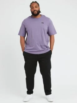 Calvin Klein Big & Tall Comfort Knit Tapered Pant - Black -Barbou Clothing Shop VGYAJ SQ3 0000000004 BLACK MDo