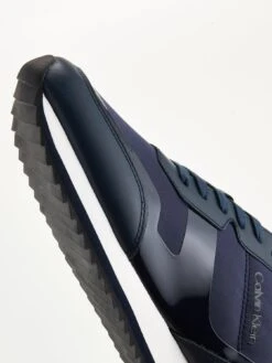 Calvin Klein Low Top Heat Bonded Trainer - Navy -Barbou Clothing Shop VGYCJ SQ6 0000000048 NAVY SLd