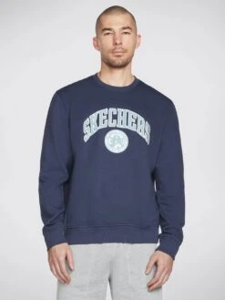 Skechers Delta Logo Sweatshirt - Blue