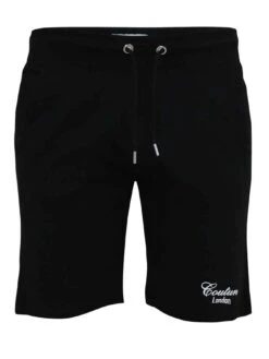 D555 Holbrook Couture Elasticated Waistband Shorts - Black -Barbou Clothing Shop VHGH4 SQ4 0000000004 BLACK MDd