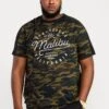 D555 Sullivan Camo Malibu Chest Print T-Shirt
