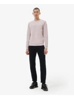 Barbour International Stamp Embossed Crew Neck Sweatshirt - Pink 7 Barbour International Stamp Embossed Crew Neck Sweatshirt - Pink -Barbou Clothing Shop VHIKF SQ3 0000000063 PINK MDo