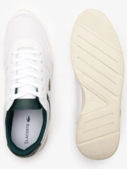 Lacoste Menerva Sport 0121 1 Cma Trainer - White/Green -Barbou Clothing Shop VHWMW SQ4 0000000329 WHITE GREEN SLt