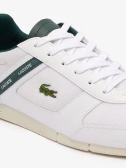 Lacoste Menerva Sport 0121 1 Cma Trainer - White/Green -Barbou Clothing Shop VHWMW SQ6 0000000329 WHITE GREEN SLd