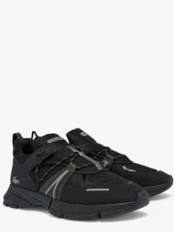 Lacoste L003 0722 1 Sma Trainer - Black/Black -Barbou Clothing Shop VHWND SQ4 0000000226 BLACK BLACK SLt