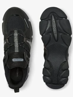 Lacoste L003 0722 1 Sma Trainer - Black/Black -Barbou Clothing Shop VHWND SQ5 0000000226 BLACK BLACK SLu