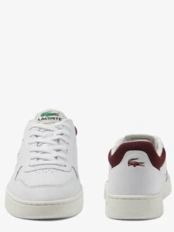 Lacoste Lineset 223 1 Sma Trainer - White/Red -Barbou Clothing Shop VHWNJ SQ4 0000000304 WHITE RED SLt