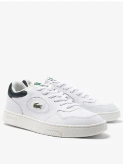 Lacoste Lineset 223 1 Sma Trainer - White/Green -Barbou Clothing Shop VHWNK SQ3 0000000329 WHITE GREEN SLf