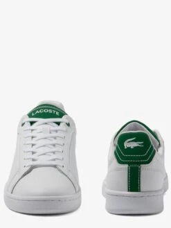 Lacoste Carnaby Pro 2231 Sma Trainer - White/Green -Barbou Clothing Shop VHWNL SQ4 0000000329 WHITE GREEN SLt