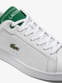 Lacoste Carnaby Pro 2231 Sma Trainer - White/Green -Barbou Clothing Shop VHWNL SQ6 0000000329 WHITE GREEN SLd
