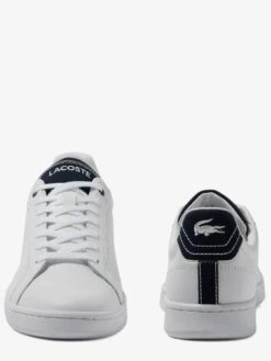 Lacoste Carnaby Pro 2231 Sma Trainer - White/Navy -Barbou Clothing Shop VHWNM SQ4 0000000486 WHITE NAVY SLt