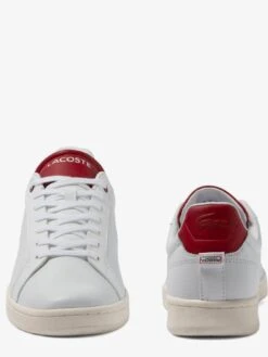Lacoste Carnaby Pro 2232 Sma Trainer - White/Red -Barbou Clothing Shop VHWNN SQ4 0000000304 WHITE RED SLt