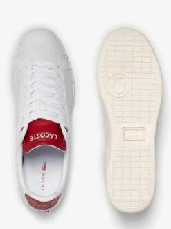 Lacoste Carnaby Pro 2232 Sma Trainer - White/Red -Barbou Clothing Shop VHWNN SQ5 0000000304 WHITE RED SLu
