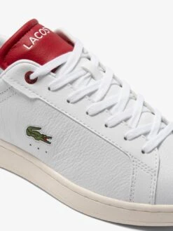 Lacoste Carnaby Pro 2232 Sma Trainer - White/Red -Barbou Clothing Shop VHWNN SQ6 0000000304 WHITE RED SLd