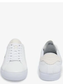 Lacoste Powercourt 1121 1 Sma Trainer -Barbou Clothing Shop VHWOK SQ4 0000000001 WHITE WHITE SLt